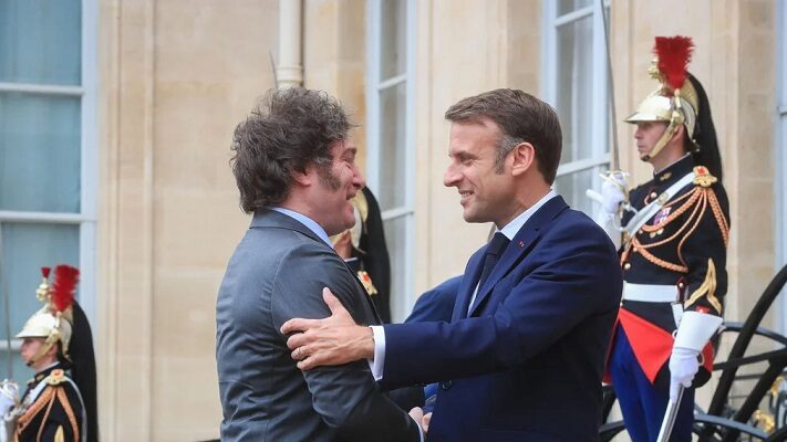 emmanuel macron, Javier Milei