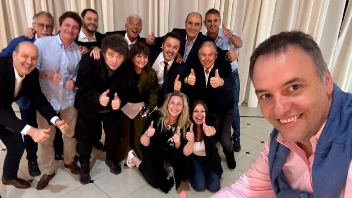 cena, Fin de año, Javier Milei, MANUEL ADORNI