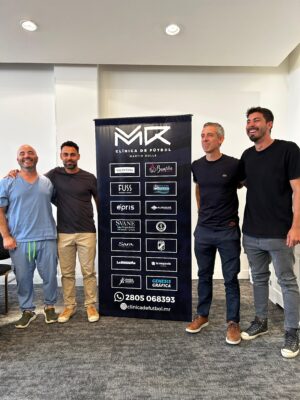 Comienza la Clínica de fútbol dictada por Martín Rolle y destacados futbolistas chubutenses