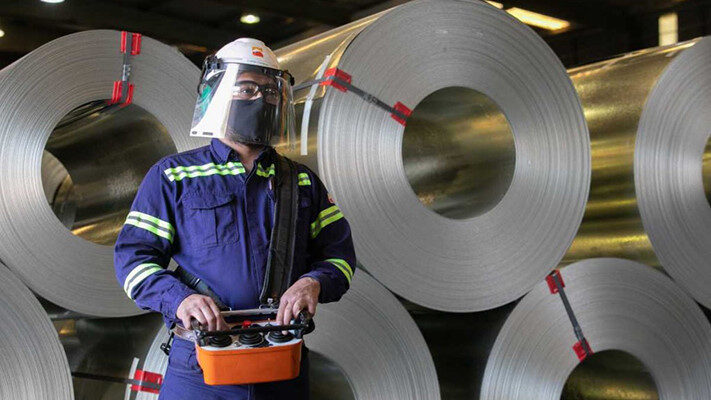 La producción de acero cayó 5,9% en noviembre