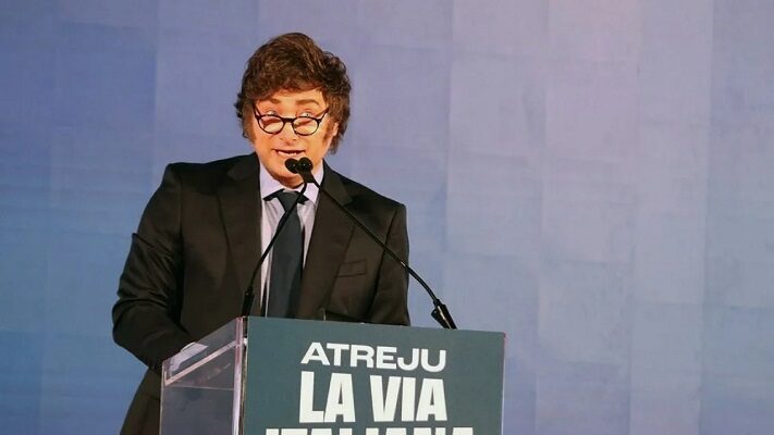GIORGIA MELONI, Javier Milei