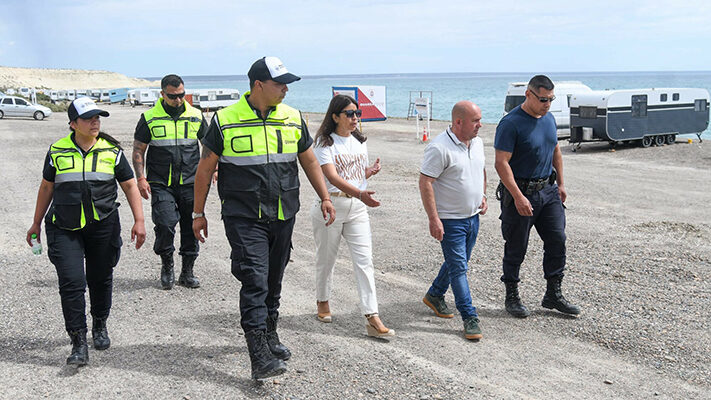 Guardavidas, Municipales, ordenamiento, Playa Paraná, puerto madryn, Puesto de Control e Informes