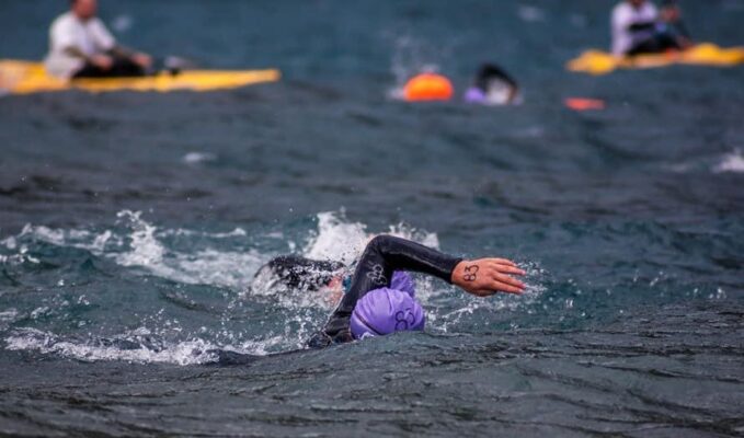 Aguas Abiertas, Lago Puelo, natación, Romina Biagioli
