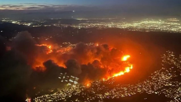 california, incendio forestal