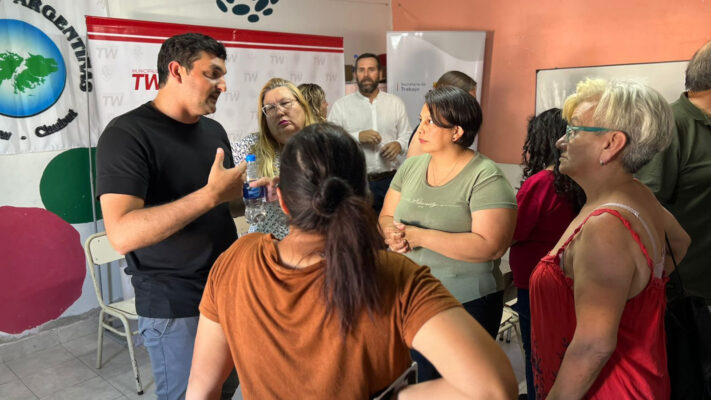 Lanzan el programa “Trabajo en tu Barrio” en Trelew, la ciudad más pobre de la Patagonia