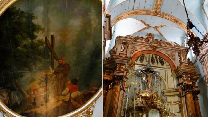Cayó el techo de una famosa iglesia en Brasil y mató a una turista