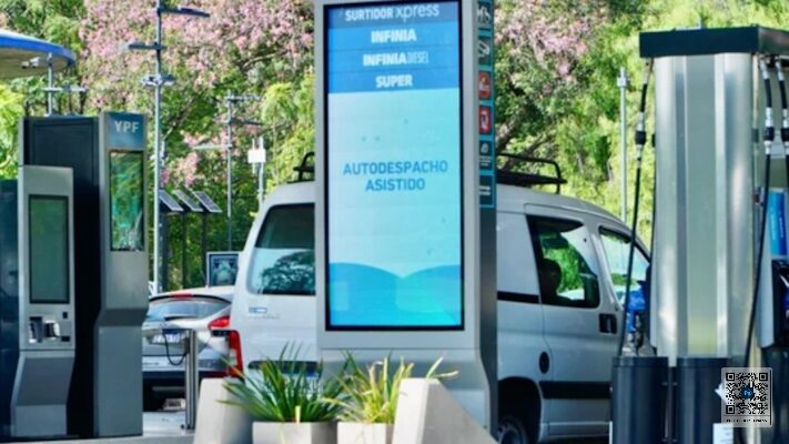 Autoservicio de combustibles, energía, Minería