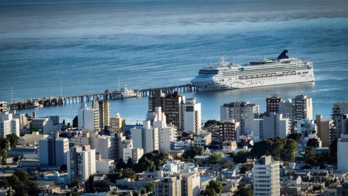 El Norwegian Star nuevamente de visita en Puerto Madryn