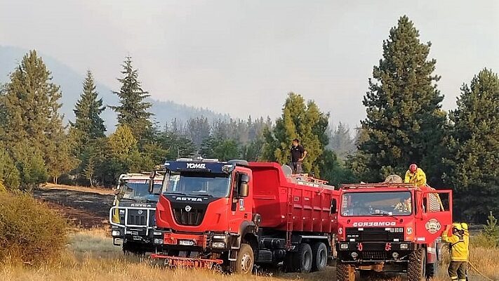 incendios forestales, Vialidad Nacional
