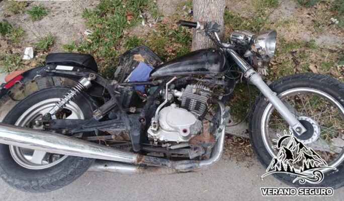 inseguridad, moto, robo, TRELEW