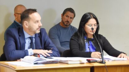 Realizan audiencia por la denuncia de extorsión a Merino