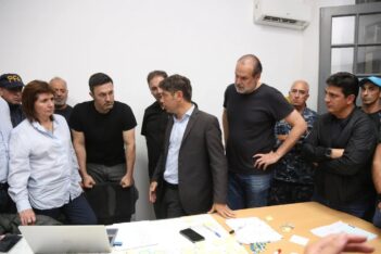 AXEL KICILLOF, Bahía Blanca, Patricia Bullrich, temporal