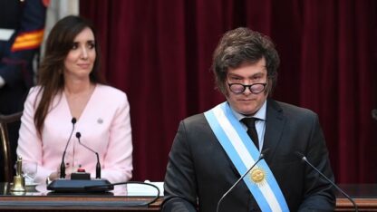 APERTURA DE SESIONES ORDINARIAS, Javier Milei