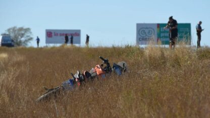 choque, grave accidente, médico, Pablo De Mónaco, Ruta 25