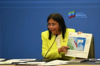 Armada, delcy rodriguez, Guyana, venezuela