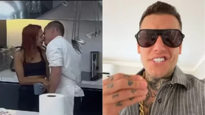 Alex Caniggia, Hotel de los famosos, Melody Luz, Santiago del Azar