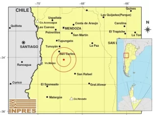 Mendoza, sismo, Valle de Uco