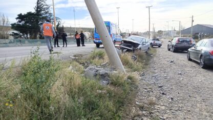 Comodoro Rivadavia, incidente de tránsito, ruta 3