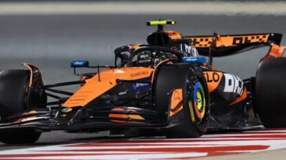 Norris se quedó con la primera práctica libre en el GP de Bahréin de la Fórmula 1