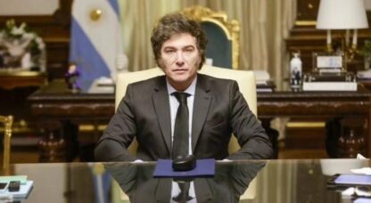 Javier Milei, reunión de gabinete