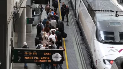 España, robo, robo de cables, trenes