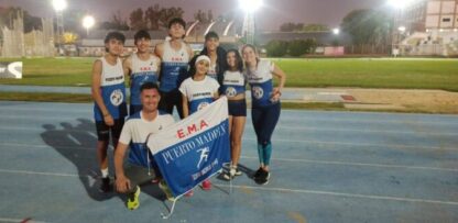 La Escuela Municipal de Atletismo de Puerto Madryn, brilló en el Nacional U20