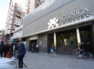 Allanamiento, clinica olivos, Maradona