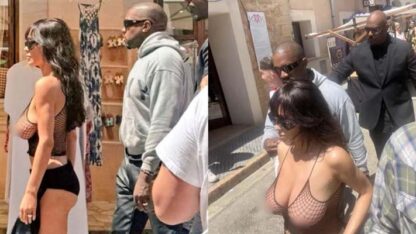Bianca Censori, KANYE WEST, Mallorca, santanyi