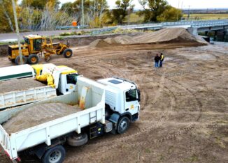 28 de Julio, chubut, obras, puente, Vialidad Provincial