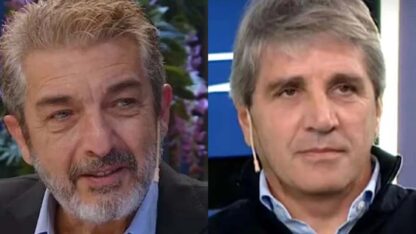 Luis Caputo, mirtha legrand, RICARDO DARÍN