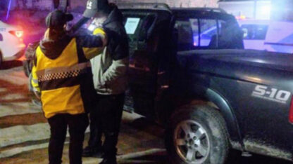alcoholemia positiva, incidente de tránsito, puerto madryn