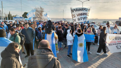 conflicto pesquero, FAMILIAS AUTOCONVOCADAS, marineros