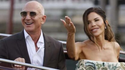 ivana trump, Jeff Bezos, Lady Gaga, lauren sanchez, mick jagger, Oprah Winfrey, venecia, VIP