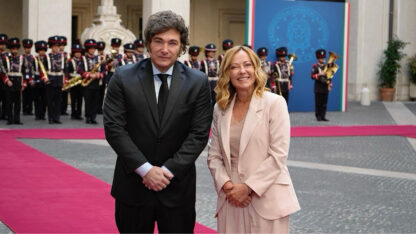 ENI, GIORGIA MELONI, Javier Milei, YPF, “Argentina LNG”