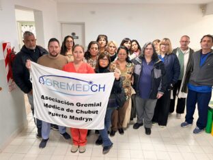chubut, gobierno, Protesta, salud