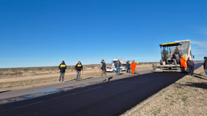Doble Trocha, pavimentación, puerto madryn, ruta 3, TRELEW