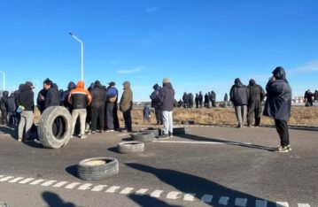 conflicto pesquero, corte ruta, disidentes, SOMU, STIA