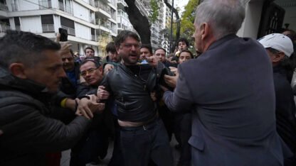 detenido, instituto juan domingo perón, Juan Grabois, OCUPACIÓN ILEGAL