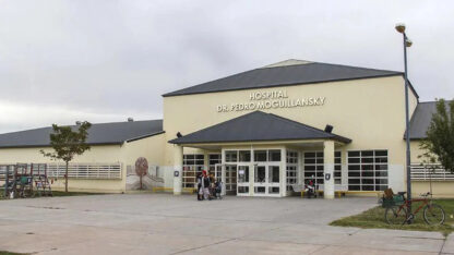 ataque en hospital, Cipolletti, Río Negro