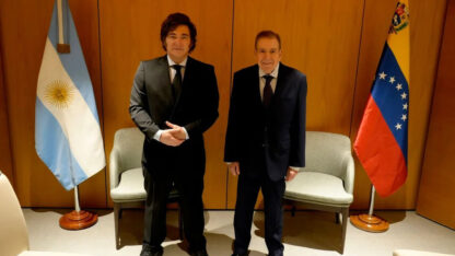 EDMUNDO GONZÁLEZ URRUTIA, gira presidencial, Javier Milei