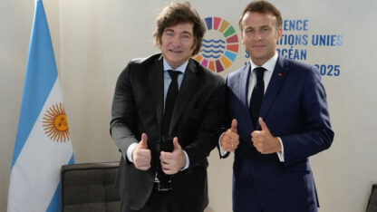 emmanuel macron, Javier Milei, Minería, plan nuclear argentino