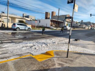 frio, Madryn, nieve, ola polar