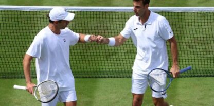Horacio Zeballos, Marcel Granollers, Tenis, WIMBLEDON