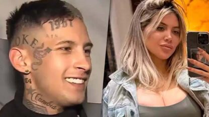 La inesperada foto de Wanda con L-Gante en medio de su feroz guerra con Icardi