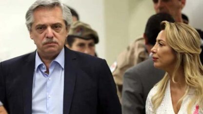 Alberto Fernández, fabiola yañez