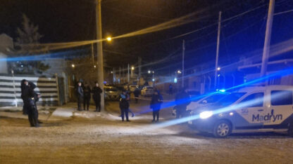 muerte en servicio, policía, puerto madryn
