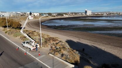 luminaria, Madryn, servicoop