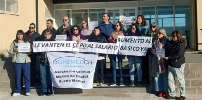 AgremedCh, chubut, médicos, paro, salud