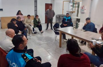 barrios, encuentros, Madryn, seguridad