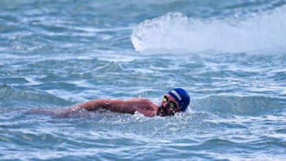 Los chubutenses Guerreiro y Barrios Diaz en el Mundial de Natación en Aguas Frías
